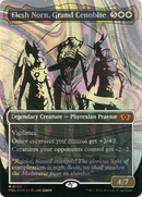 Elesh Norn, Grand Cenobite (Halo Foil) (MUL-133) (Showcase) (Borderless) [Multiverse Legends] Foil