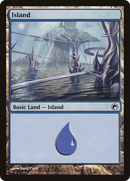 Island (SOM-235) [Scars of Mirrodin] Foil