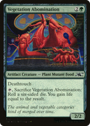 Vegetation Abomination (Galaxy Foil) (UNF-446) [Unfinity] Foil