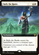Rally the Ranks (Extended Art) (KHM-336) [Kaldheim] Foil