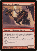Canyon Minotaur (M11-126) [Magic 2011] Foil