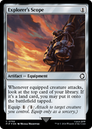 Explorer's Scope (Surge Foil) (PIP-759) [Fallout] Foil