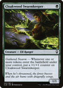 Cloakwood Swarmkeeper (CLB-222) [Commander Legends: Battle for Baldur's Gate] Foil
