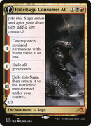 Hidetsugu Consumes All (Extended Art) (NEO-486) [Kamigawa: Neon Dynasty] Foil