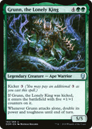 Grunn, the Lonely King (DOM-165) [Dominaria] Foil