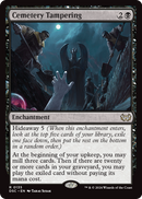 Cemetery Tampering (DSC-135) [Duskmourn: House of Horror Commander]