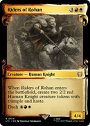 Riders of Rohan (Showcase Scrolls) (LTC-474) [Tales of Middle-earth Commander] Foil