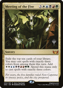 Meeting of the Five (PPSNC-202) [Promo Pack: Streets of New Capenna Promos] Foil
