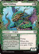 Sagu Wildling (Showcase) (TDM-306) [Tarkir: Dragonstorm]