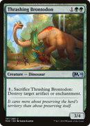 Thrashing Brontodon (M20-197) [Core Set 2020]