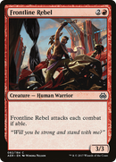 Frontline Rebel (AER-082) [Aether Revolt] Foil