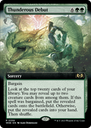Thunderous Debut (Extended Art) (WOE-359) [Wilds of Eldraine]