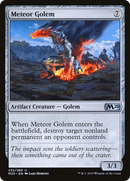 Meteor Golem (M20-232) [Core Set 2020] Foil