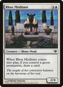 Rhox Meditant (CON-016) [Conflux] Foil