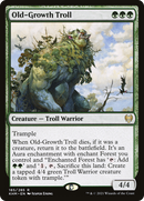 Old-Growth Troll (KHM-185) [Kaldheim] Foil