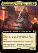Saruman, the White Hand (Extended Art) (LTC-091) [Tales of Middle-earth Commander] Foil