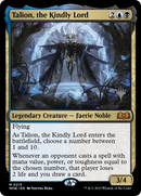Talion, the Kindly Lord (PPWOE-215) [Promo Pack: Wilds of Eldraine Promos] Foil