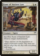 Kami of Ancient Law (CHK-021) [Champions of Kamigawa] Foil