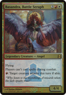 Basandra, Battle Seraph (Commander Launch Promo) (OVER-184) [Commander 2011 Launch Party] Foil