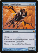 Consecrated Sphinx (MBS-021) [Mirrodin Besieged] Foil