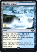 Flooded Strand (PRE-220) [Modern Horizons 3 Promos] Foil