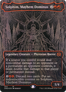 Solphim, Mayhem Dominus (Oil Slick Raised Foil) (ONE-354) (Borderless) [Phyrexia: All Will Be One] Foil