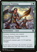 Setessan Training (THB-201) [Theros Beyond Death] Foil