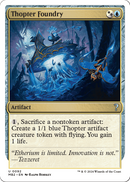Thopter Foundry (White Border) (MB2-092) [Mystery Booster 2]