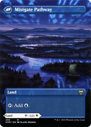 Hengegate Pathway (Borderless) (KHM-293) (Showcase) (Borderless) [Kaldheim] Foil