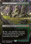 Verdant Catacombs (Borderless) (Dragonscale Foil) (SPG-118) [Special Guests] Foil
