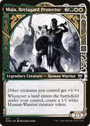 Maja, Bretagard Protector (Showcase) (KHM-327) [Kaldheim] Foil
