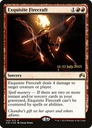 Exquisite Firecraft (PRE-143) [Magic Origins Promos] Foil