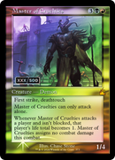 Master of Cruelties (Retro Frame) (Serial Numbered) (RVR-373) [Ravnica Remastered] Foil