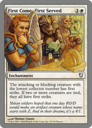 First Come, First Served (UNH-012) [Unhinged]