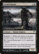 Cursed Ronin (CHK-107) [Champions of Kamigawa] Foil