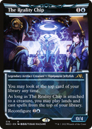 The Reality Chip (Showcase) (NEO-374) [Kamigawa: Neon Dynasty] Foil