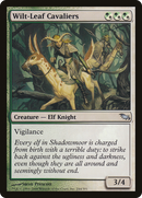 Wilt-Leaf Cavaliers (SHM-244) [Shadowmoor] Foil