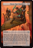 Choose Your Demise (Full Art) (A:DSC-331) [Duskmourn: House of Horror Commander]