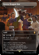 Green Dragon Inn - Homeward Path (LTC-365) (Borderless) [Tales of Middle-earth Commander] Foil