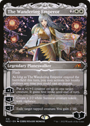 The Wandering Emperor (Showcase) (NEO-316) [Kamigawa: Neon Dynasty] Foil