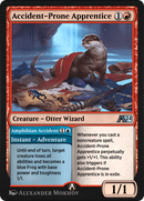 Accident-Prone Apprentice // Amphibian Accident (YWOE-016) [Alchemy: Wilds of Eldraine]
