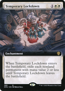 Temporary Lockdown (Extended Art) (DMU-389) [Dominaria United] Foil