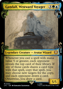 Gandalf, Westward Voyager (Showcase Scrolls) (LTC-463) [Tales of Middle-earth Commander]