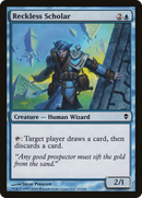 Reckless Scholar (ZEN-060) [Zendikar] Foil