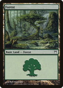 Forest (CHK-304) [Champions of Kamigawa] Foil