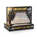AK Interactive 3rd Gen Acrylics - Wargame Paint It All Box (72 Colors)