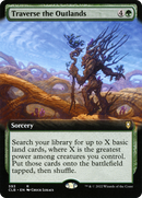 Traverse the Outlands (Extended Art) (CLB-593) [Commander Legends: Battle for Baldur's Gate] Foil