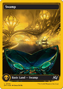Swamp (DFT-509) (First-Place Foil) [Aetherdrift] Foil