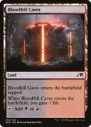 Bloodfell Caves (NEO-264) [Kamigawa: Neon Dynasty] Foil