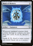 Mask of Memory (CMR-324) [Commander Legends] Foil